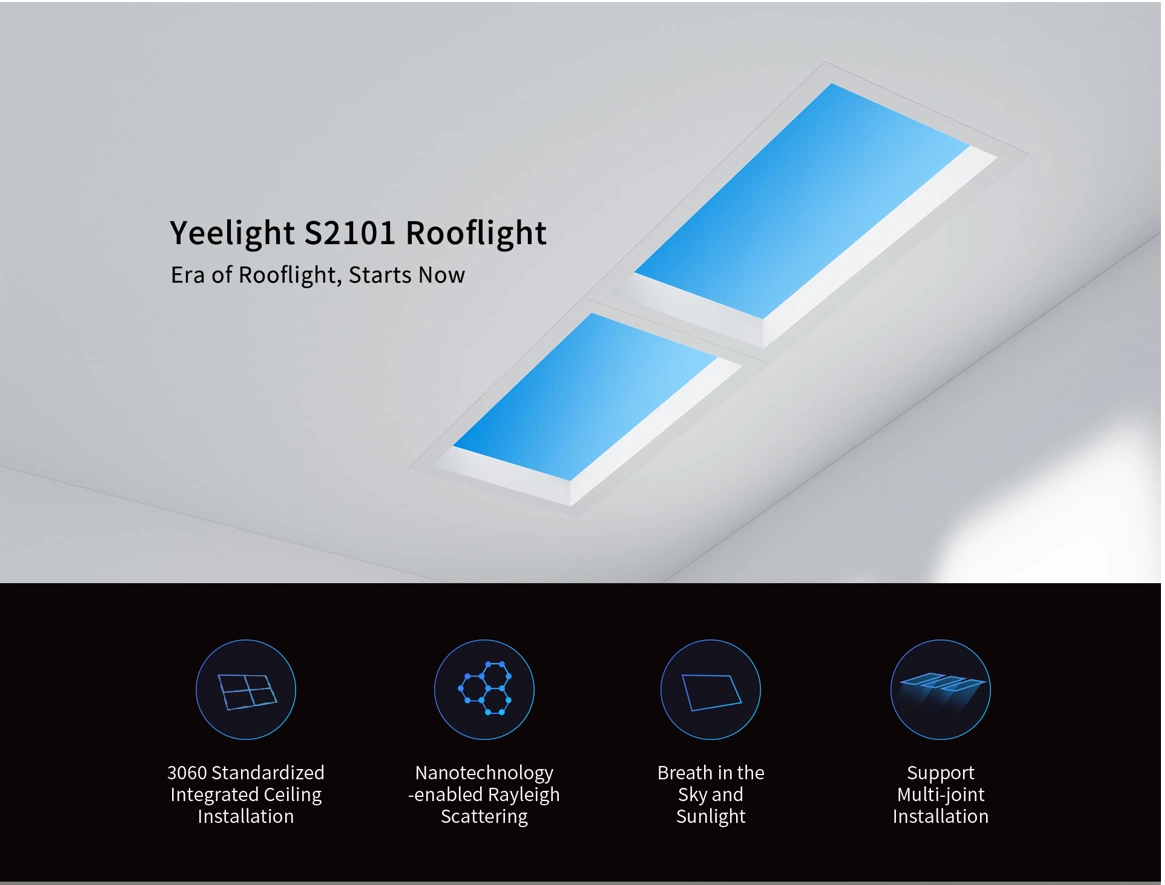 Đèn giếng trời nhân tạo Yeelight Rooflight S2101 85W Đèn giếng trời nhân tạo Yeelight Rooflight S2101 85W