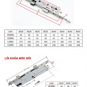 Khóa thông minh nhận diện khuôn mặt Metalock AZK-A04 Pro