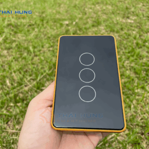 Công tắc thông minh cao cấp viền vàng, Tuya Platform, Zigbee 3.0