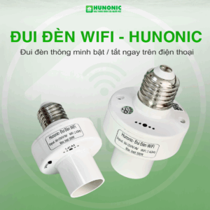 Đui đèn thông minh Wifi Hunonic HNSPWF