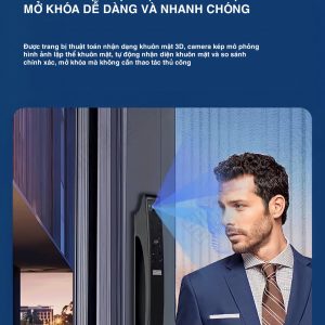 Khóa thông minh nhận diện khuôn mặt Metalock AZK-A04 Pro