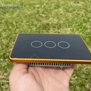 Công tắc thông minh cao cấp viền vàng, Tuya Platform, Zigbee 3.0