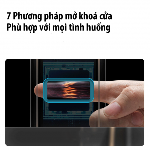 Khoá vân tay thông minh Xiaomi Lockin S50F Face ID bản quốc tế