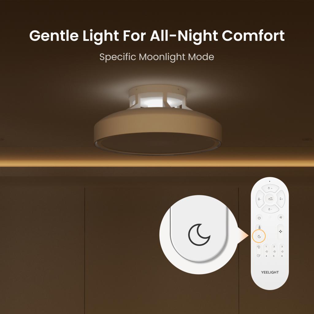 Đèn quạt trần không cánh Yeelight Turbo YLBGD-0116 Đèn quạt trần không cánh Yeelight Turbo YLBGD-0116