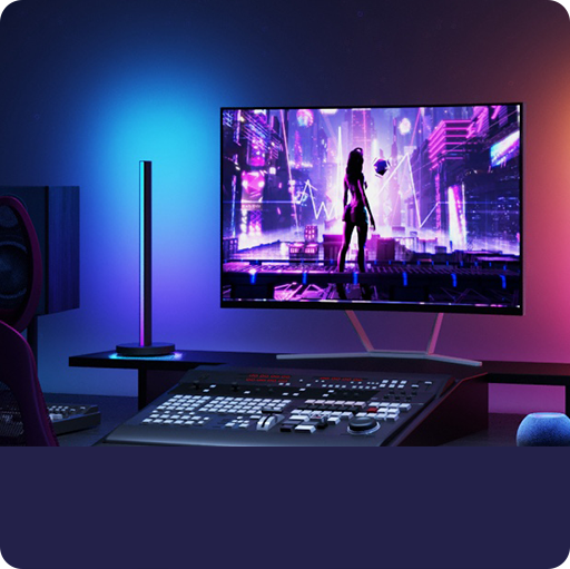 Đèn bàn trang trí thông minh Yeelight Beam RGBIC Light Bar Đèn bàn trang trí thông minh Yeelight Beam RGBIC Light Bar