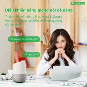 Công tắc cảm ứng WiFi Hunonic Datic