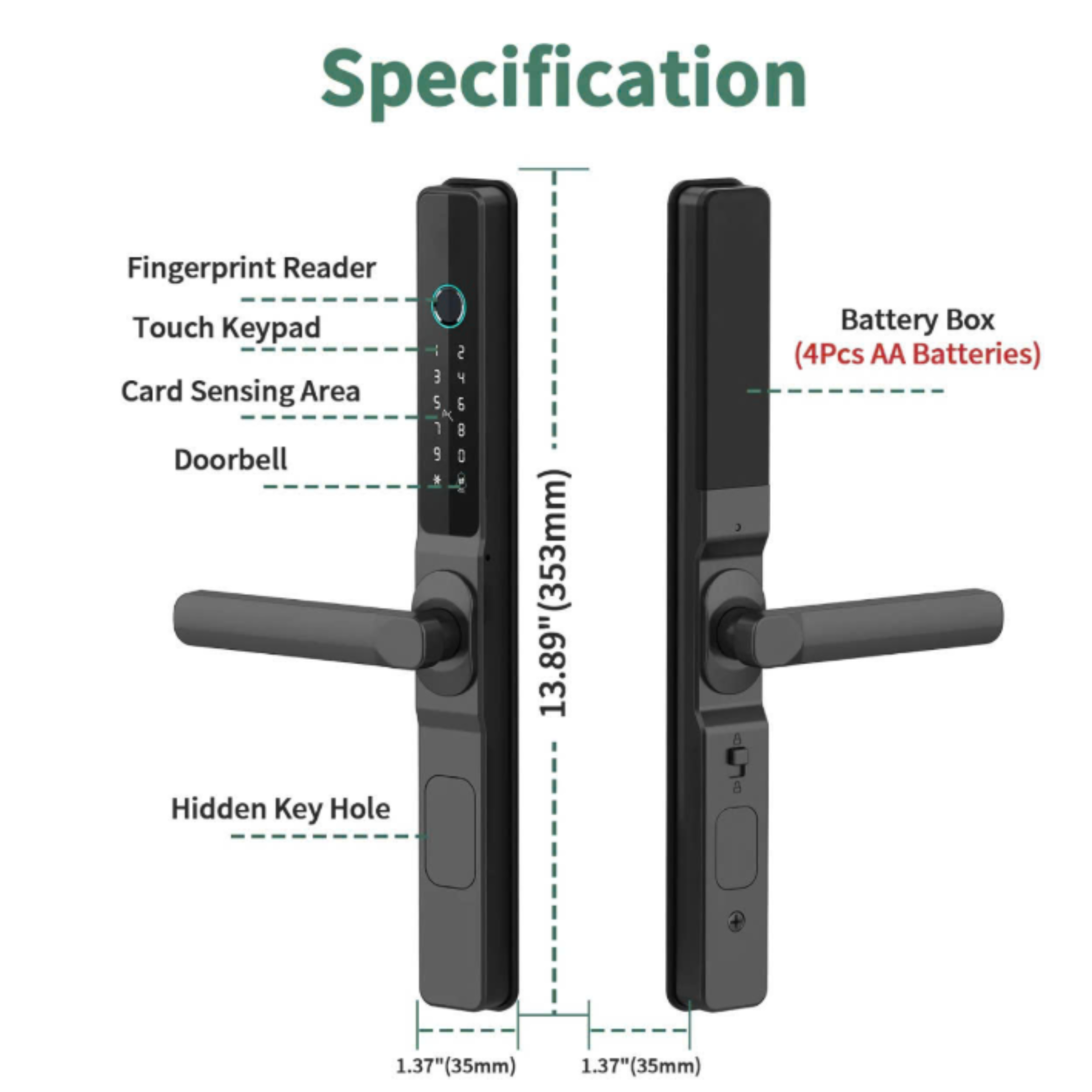 Khoá vân tay cửa nhôm thông minh Matter THS-21 tương thích Apple HomeKit Khoá vân tay cửa nhôm thông minh Matter THS-21 tương thích Apple HomeKit