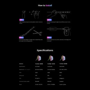 Đèn led dây Yeelight Aurora RGBIC