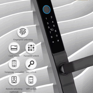 Khoá vân tay cửa nhôm thông minh Matter THS-21 tương thích Apple HomeKit