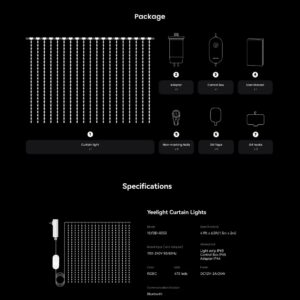 Đèn trang trí rèm cửa Yeelight RGBIC