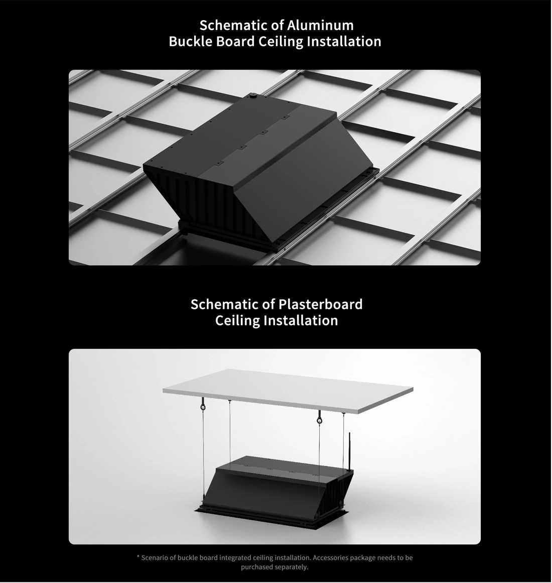 Đèn giếng trời nhân tạo Yeelight Rooflight S2101 85W Đèn giếng trời nhân tạo Yeelight Rooflight S2101 85W