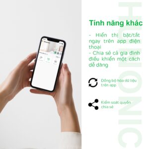 Công tắc cảm ứng WiFi Hunonic Datic