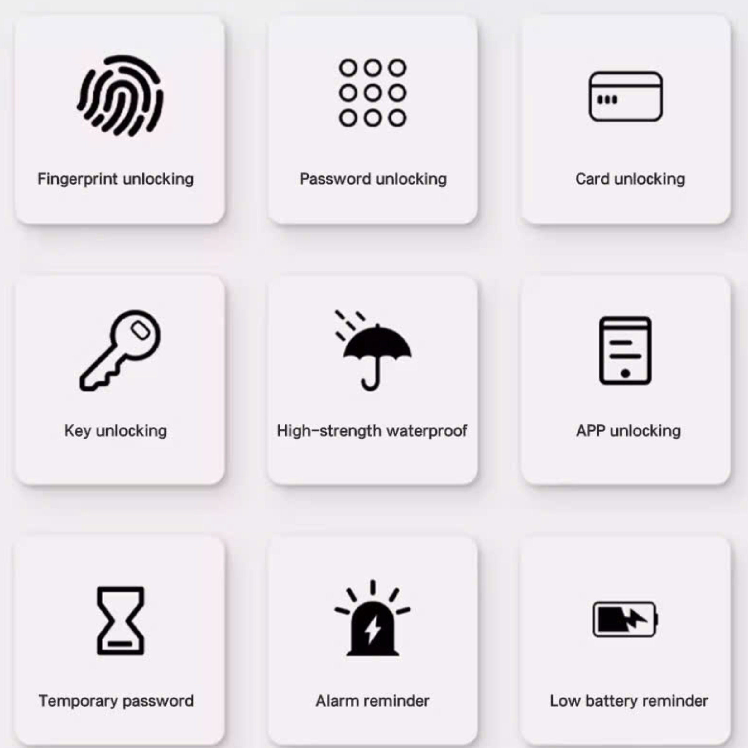 Khoá vân tay cửa nhôm thông minh Matter THS-21 tương thích Apple HomeKit Khoá vân tay cửa nhôm thông minh Matter THS-21 tương thích Apple HomeKit