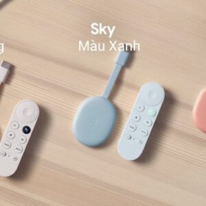 Google Chromecast with Google TV, chất lượng 4K HDR, ra lệnh giọng nói tiếng Việt