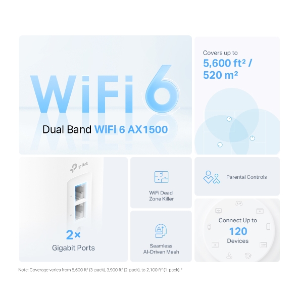 Bộ phát Wifi TP-Link Deco X10 – 2 Pack Bộ phát Wifi TP-Link Deco X10 – 2 Pack
