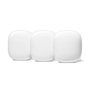 Bộ phát Wifi cao cấp Google Nest Wifi Pro, hỗ trợ Wifi 6E, tương thích Matter