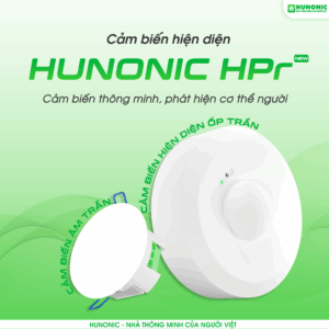 Cảm biến hiện diện Wifi Hunonic HPR phiên bản ốp trần