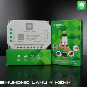Công tắc thông minh Hunonic Lahu 4 kênh