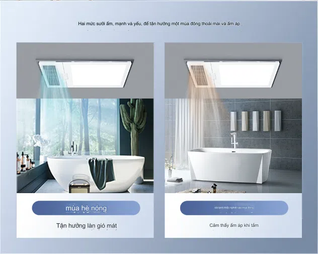 Máy sưởi nhà tắm Yeelight A4L Máy sưởi nhà tắm Yeelight A4L