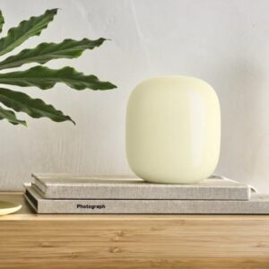 Bộ phát Wifi cao cấp Google Nest Wifi Pro, hỗ trợ Wifi 6E, tương thích Matter