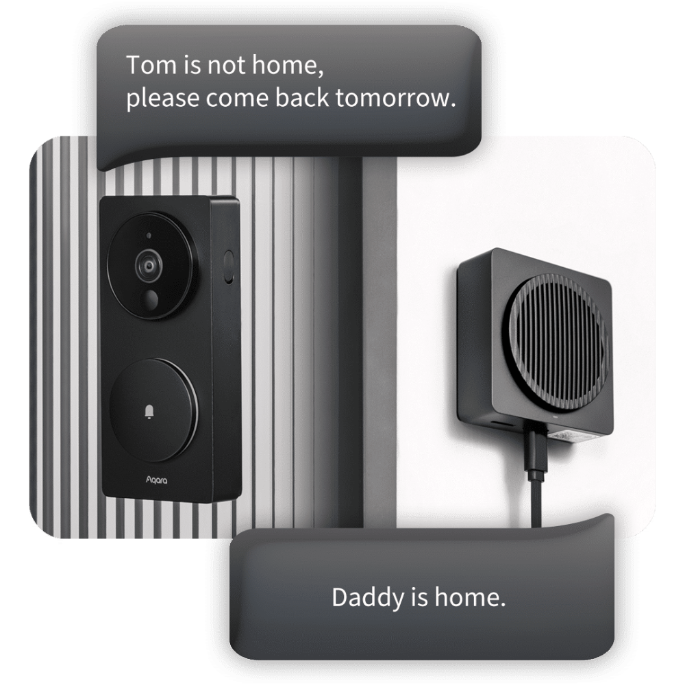 Chuông hình Aqara G410 (G4 Pro) tích hợp HUB Zigbee Chuông hình Aqara G410 (G4 Pro) tích hợp HUB Zigbee