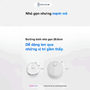 Robot hút bụi lau nhà Ecovacs Deebot Mini