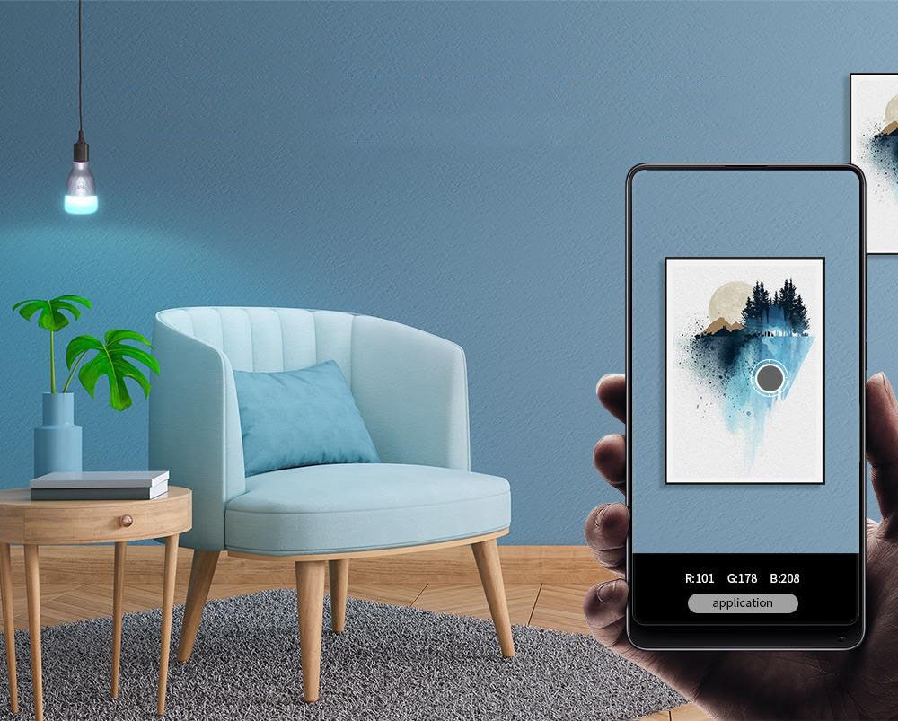 Bóng đèn Yeelight 1SE 16 triệu màu, tiết kiệm điện năng Bóng đèn Yeelight 1SE 16 triệu màu, tiết kiệm điện năng