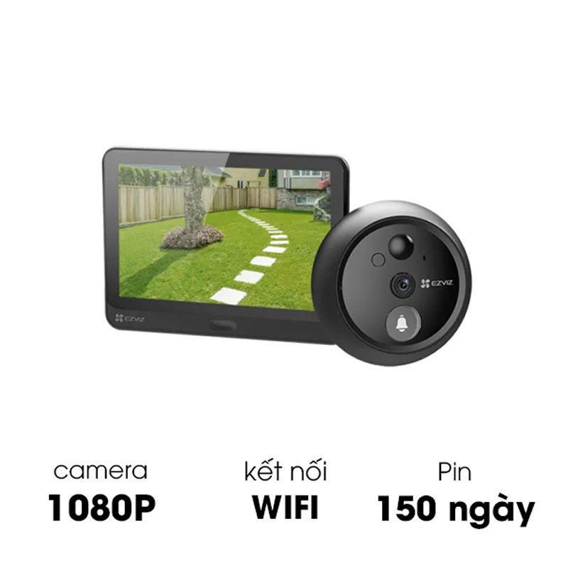 Chuông cửa màn hình Ezviz HP4 1080p - Ảnh 2