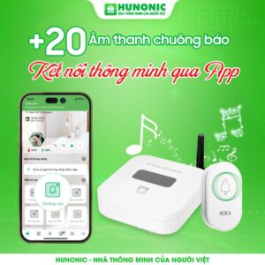Bộ chuông cửa thông minh Hunonic Noka NOKASVBELL