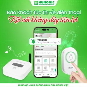 Bộ chuông cửa thông minh Hunonic Noka NOKASVBELL