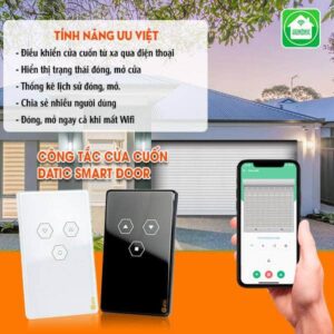 Công tắc cửa cuốn Wifi Hunonic Datic Smart Door