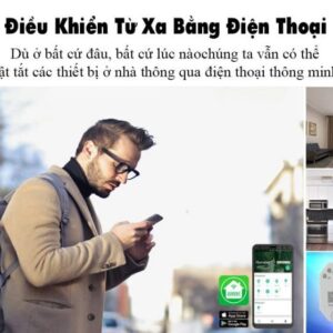 Công tắc thông minh Hunonic Lahu 2 kênh