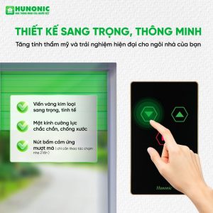Công tắc cửa cuốn Wifi Hunonic Door S