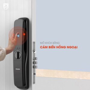 Khóa vân tay thông minh Philips DDL702E
