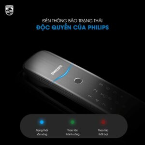 Khóa vân tay thông minh Philips DDL702E