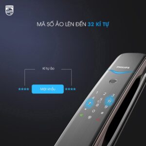 Khóa vân tay thông minh Philips DDL702E