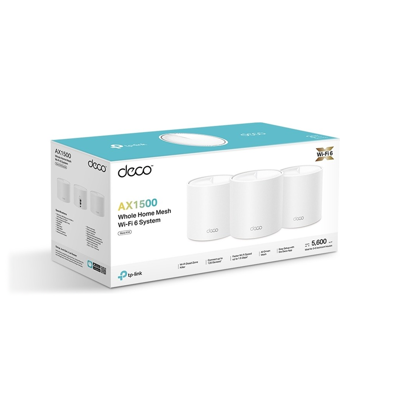 Bộ phát Wifi TP-Link Deco X10 – 3 Pack Bộ phát Wifi TP-Link Deco X10 – 3 Pack