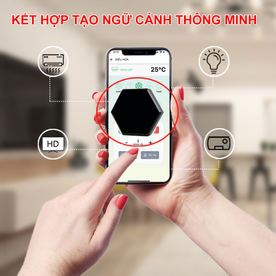 Bộ Điều Khiển Hồng Ngoại Wifi Hunonic IR Pro Bộ Điều Khiển Hồng Ngoại Wifi Hunonic IR Pro
