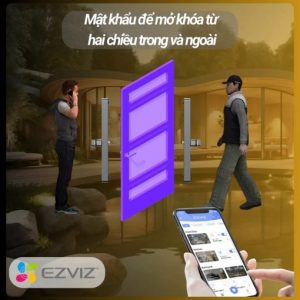 Khóa thông minh vân tay hai mặt Ezviz DL06 Pro