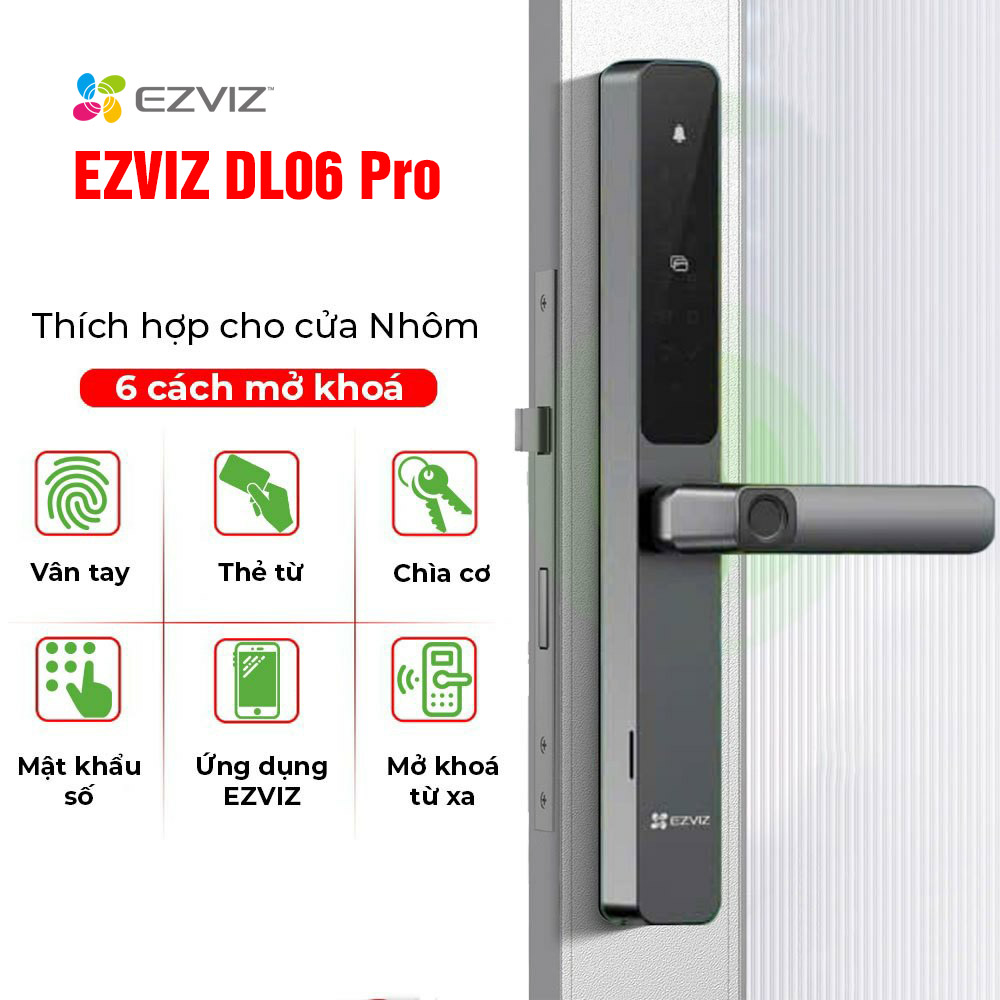 Khóa thông minh vân tay hai mặt Ezviz DL06 Pro