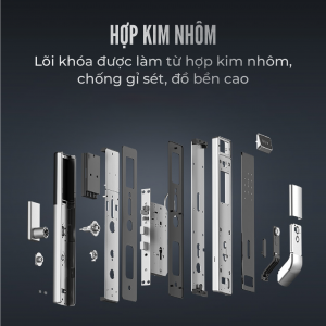 Khóa thông minh Metalock AZT-AF01 tích hợp Face ID