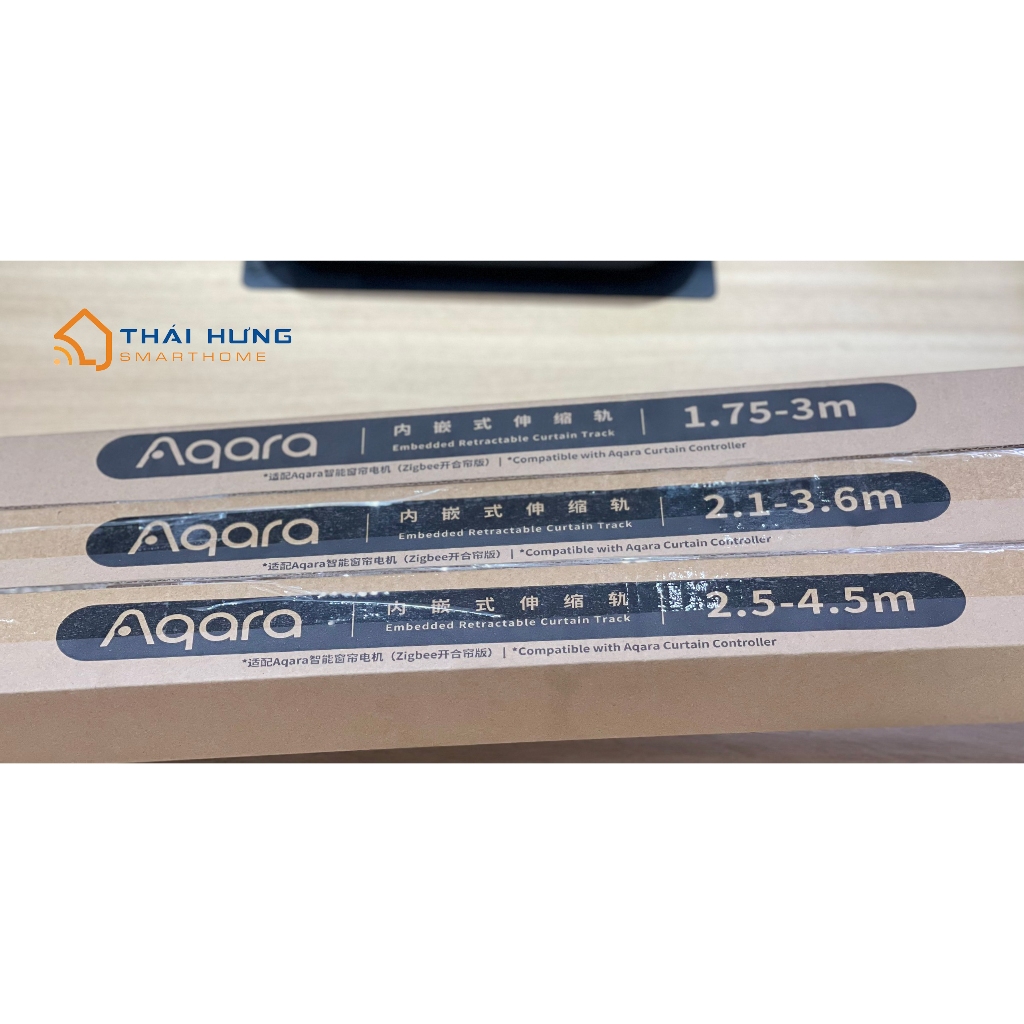 Thanh ray rèm chính hãng Aqara chuyên dùng cho động cơ rèm kéo ngang CD-M01D Thanh ray rèm chính hãng Aqara chuyên dùng cho động cơ rèm kéo ngang CD-M01D