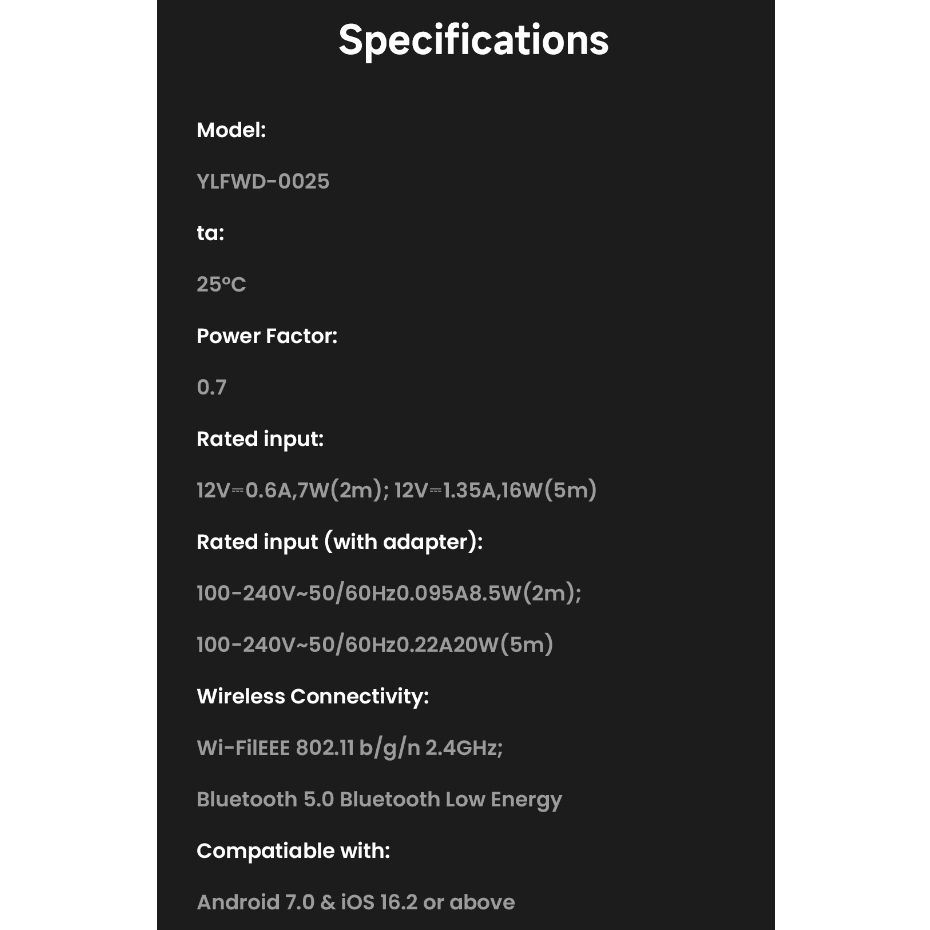 Đèn LED dây Yeelight Obsid RGBIC Đèn LED dây Yeelight Obsid RGBIC