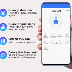 Khóa thông minh Metalock AZT-AF01 tích hợp Face ID