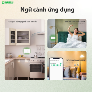 Công tắc thông minh Wifi Hunonic Mini