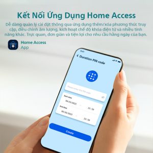 Khóa cửa thông minh Philips DDL615 – 5HBS