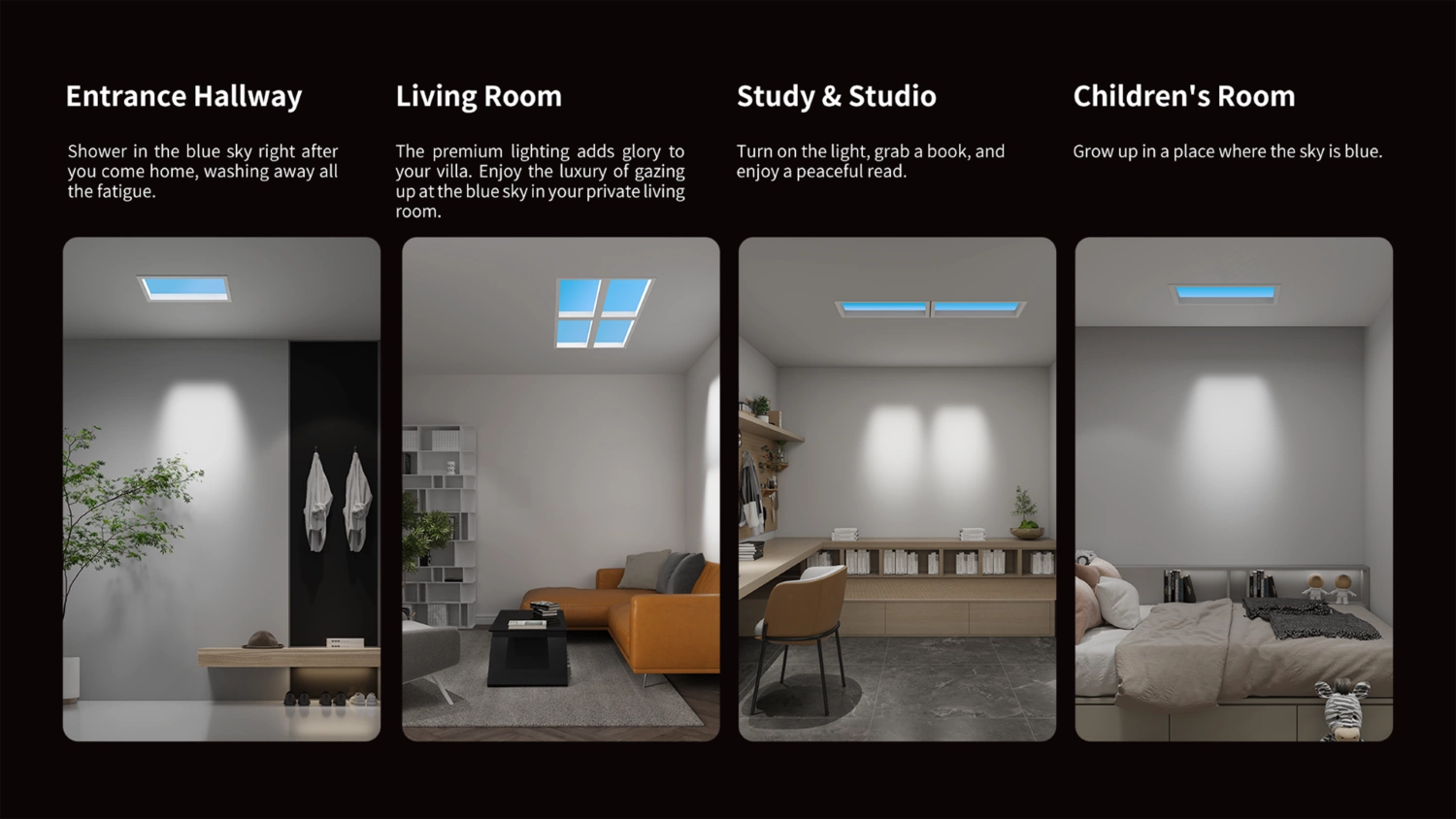 Đèn giếng trời nhân tạo Yeelight Rooflight S2101 85W Đèn giếng trời nhân tạo Yeelight Rooflight S2101 85W