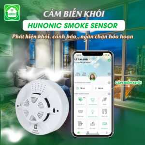 Cảm biến khói thông minh Hunonic Smoker Sensor