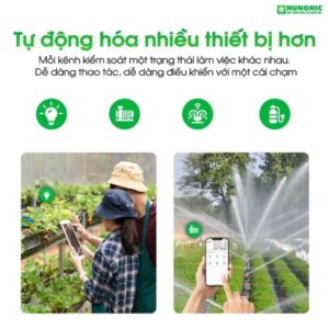Công Tắc Thông Minh Hunonic Lahu 04 RTC