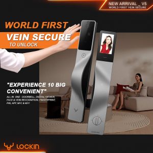 Khoá cửa thông minh Lockin V5 Max